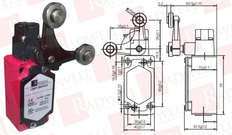 RADWELL VERIFIED SUBSTITUTE WLCA32-41-YSUB