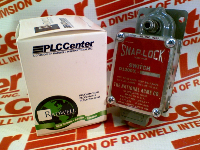  , LOCK LIMIT SWITCH 125VDC 1/3HP SRING RETURN