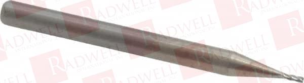 0.03", 0.09" LOC, 1/8" SHANK DIAM, 1-1/2" OAL, 4 FLUTE, SOLID CARBIDE SQUARE END MILL SINGLE END, UNCOATED, SPIRAL FLUTE, 30° HELIX, CENTERCUTTING, RIGHT HAND CUT, RIGHT HAND FLUTE, SERIES 1 ...