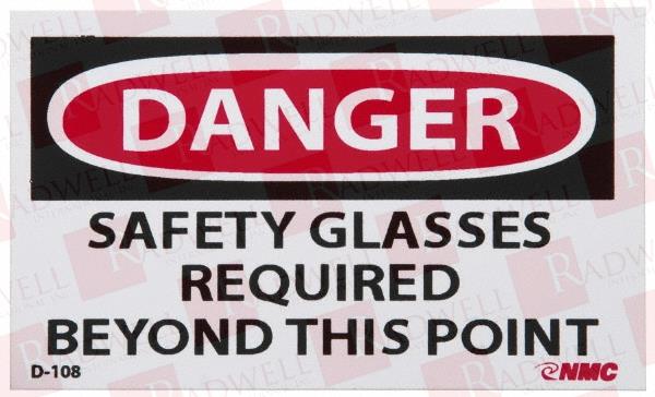 NMC SAFETY D108AP