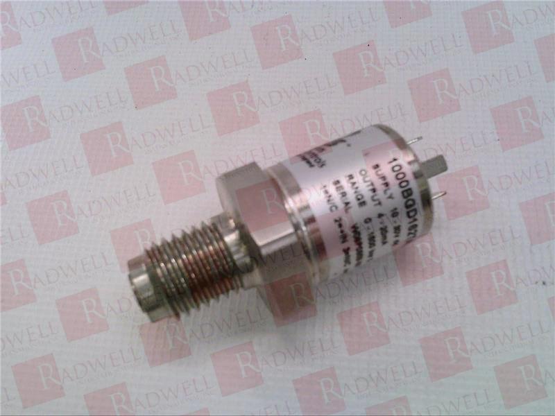 GEMS SENSORS 1000BGD162TA3UA