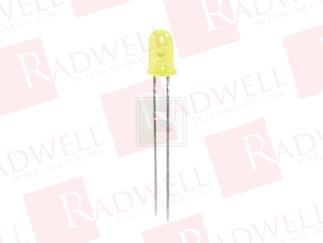LED, 5MM, YELLOW TRANSPARENT, THROUGH HOLE