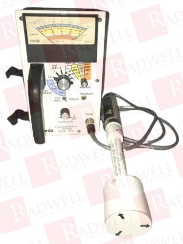  , RF SURVEY METOR, ELLEROMAGNETIC MONITOR, FREQUENCY RANGE OF 300 MHZ TO 40 GHZ, POSSESSES A MEASUREMENT RANGE OF 10 W/CM TO 20MW/CM