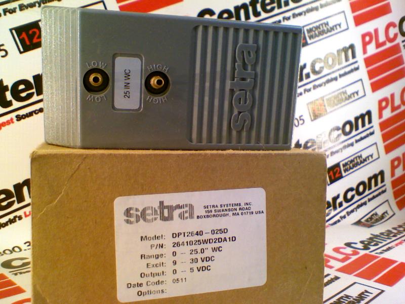 JOHNSON CONTROLS DPT2640-025D