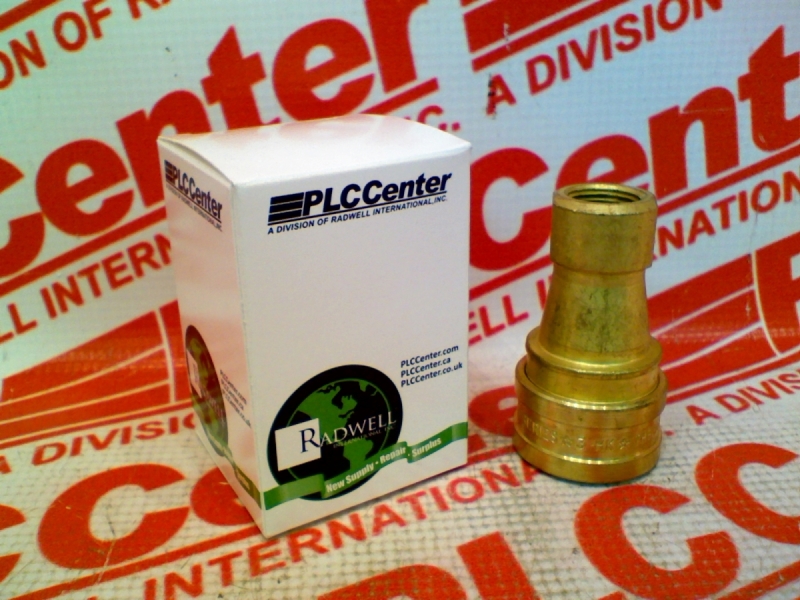 COUPLING, HK/FD45, PLUG, MALE BRASS, BUNA, NPTF