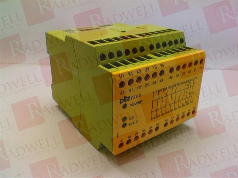 PILZ PZE9-230VAC-8N/O-1N/C
