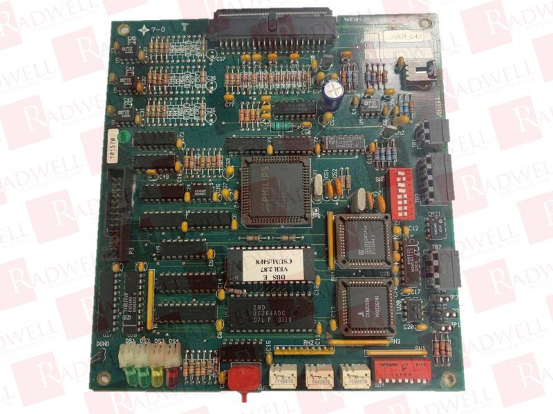  , PC BOARD, CONTROL CARD, LED INDICATOR LIGHT, ADJUSTABLE DIP SWITCH SETTINGS, FOR A RAM-400339-AF