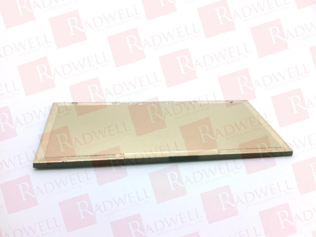 FILTER PLATE, POLYCARBONATE, 2 INCH X 4 1/4 INCH, SHADE 12, GOLD-COATED