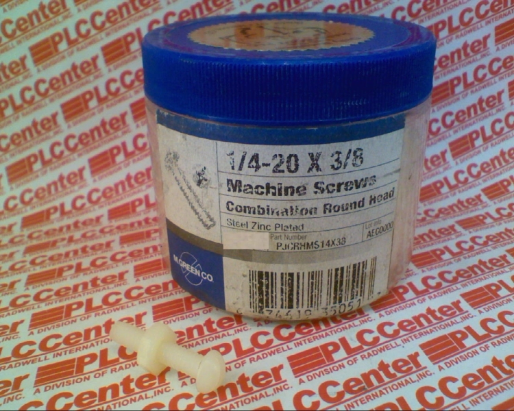 MACHINE SCREW 1/4-20X3/8INCH IVORY