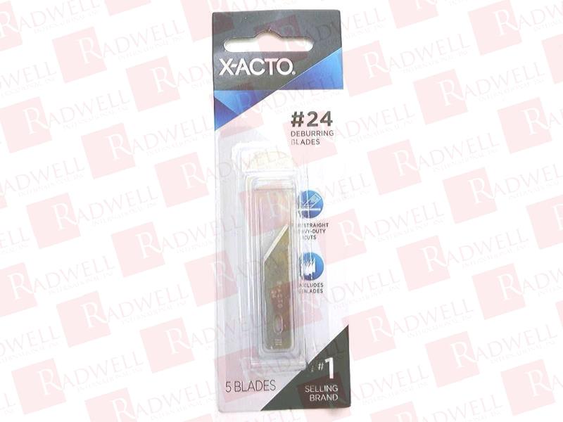  , BLADE REPLACEMENT, #24, 5/PK, FITS #2 5 6 KNIFE