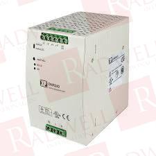 POWER SUPPLY, DNR SERIES, SINGLE OUTPUT, 10 AMP, 90-264 VAC, 24 VDC, DIN RAIL MOUNT