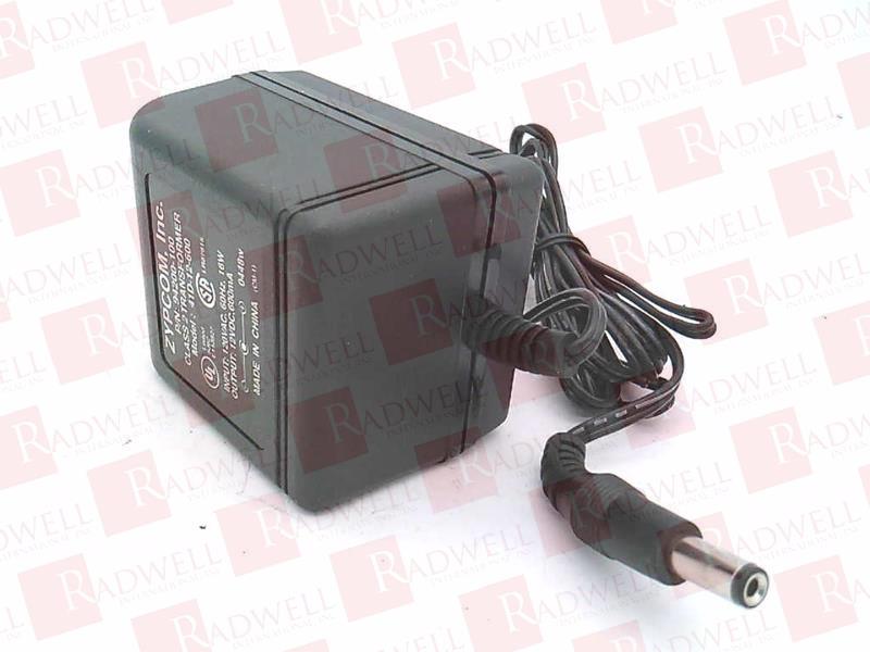  , POWER SUPPLY, CLASS 2 TRASNFORMER, OUTPUT: 12 VDC / 600 MA, INPUT: 120 VAC / 60HZ