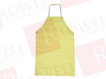 NATIONAL SAFETY APPAREL MECHANICAL / CUT PPE, NSA KEVLAR BIB APRON, 24" X 36", CA3, P5, A2, YELLOW