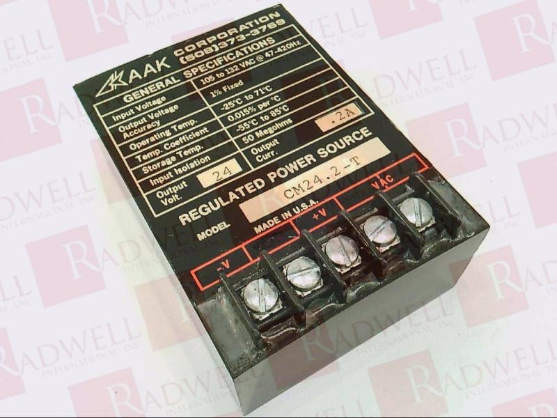  , REGULATED POWER SOURCE, 105/132VAC, 47/420HZ