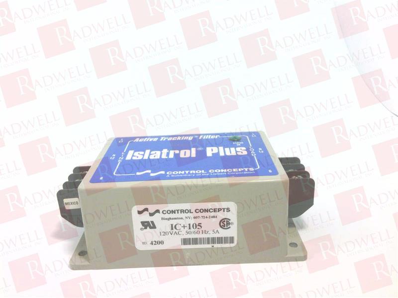 CONTROL CONCEPTS IC+105