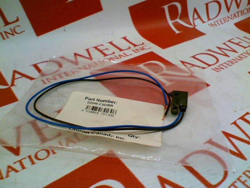 D2HW-C203MR Microswitch/Miniature Switch by OMRON