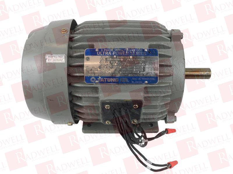  , 1420 RPM, 2 HP, 60HZ, 6.6-5.9/2.95 AMP, 208-230/460VAC