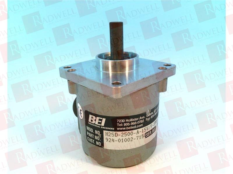 BEI SENSORS H25D-2500-A-15V/V-SM16