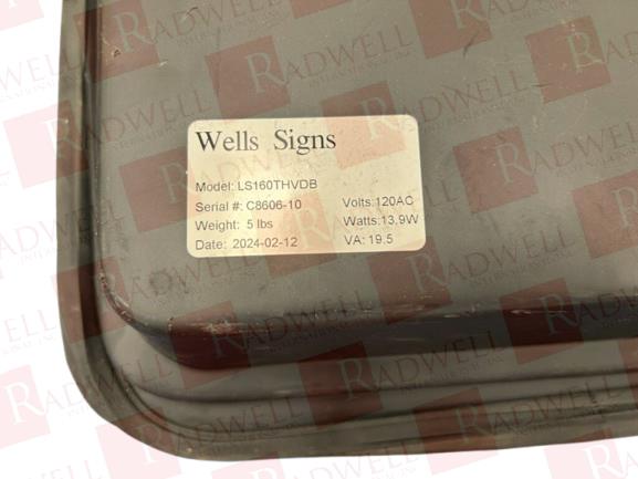 WELLS LS160THVDB