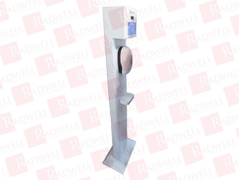 TEMPERATURE READER, SCANS IN 1 SECOND, READS TEMPERATURE TO 0.5 DEGREES, LCD DISPLAY FOR FEEDBACK, WITH BUILT IN HAND SANITIZER