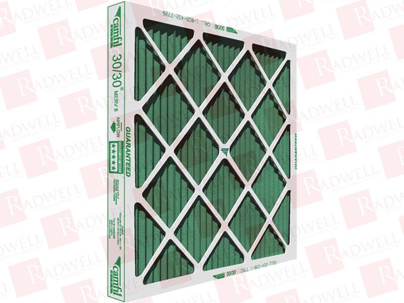 FILTER, 20 X 20X 2, 30/30, PLEATED PANEL, MERV 8