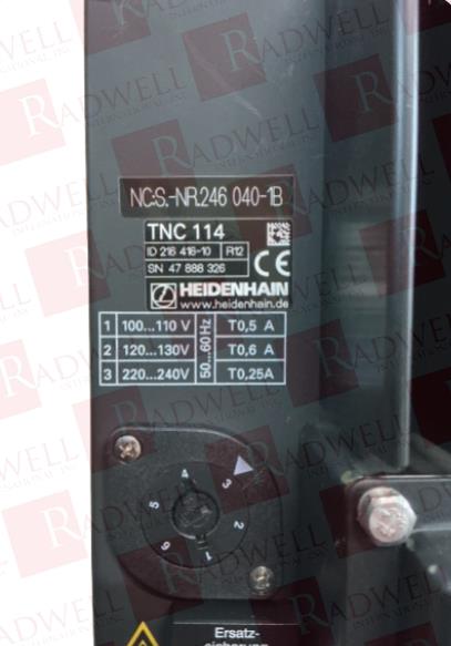 HEIDENHAIN CORP TNC 114