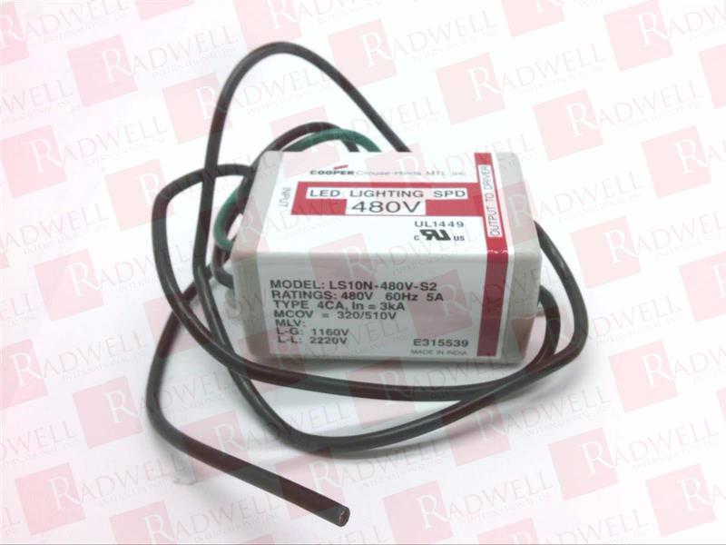 EATON CORPORATION MLLS10N-480V-S2