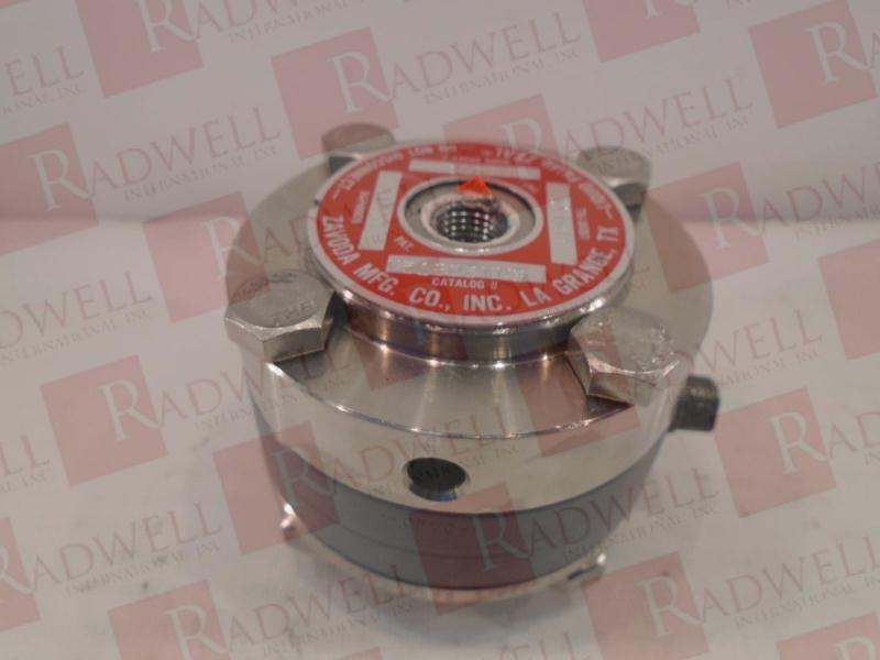 FLOUROPOLYMER DIAPHRAGM 1/2INCH NPT/9/16INCH NPT