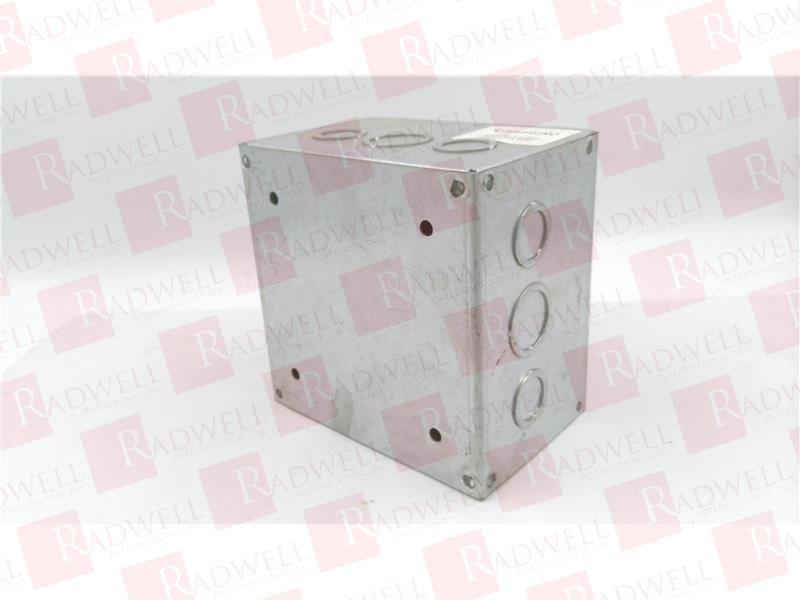 , ENCLOSURE, GALVANIZED STEEL, 6X6 INCH