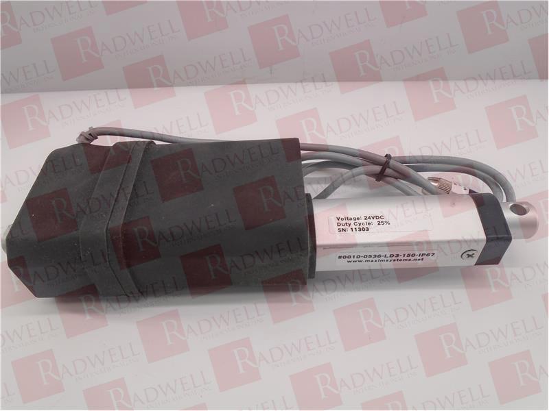 MAXIM SYSTEMS INC 0010-0536-LD3-150-IP67