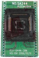 IC ADAPTER, 44-PLCC TO 44-DIP; CONVERT FROM:44-PLCC; CONVERT TO:44-DIP; PITCH SPACING:1.27MM; ROW PITCH:-; PRODUCT RANGE:- ROHS COMPLIANT: NA