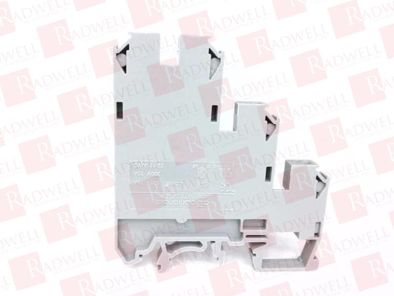 TERMINAL BLOCK TRIPLE LEVEL 25AMP 22-12AWG EACH