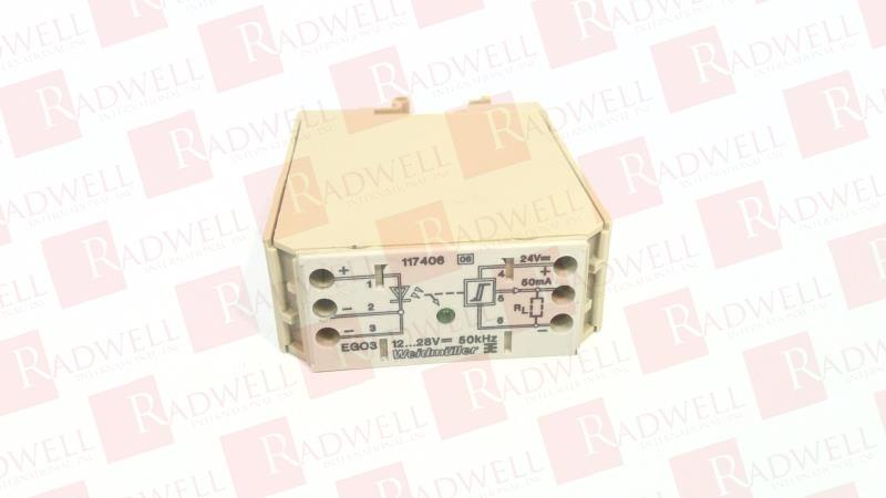 WEIDMULLER EGO3/12-28VDC/24VDC/50MA