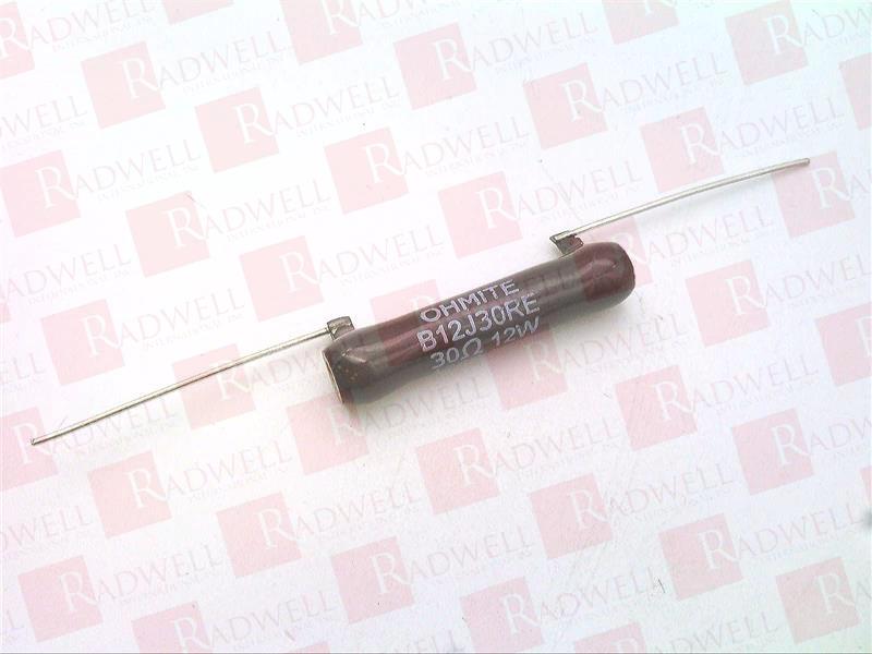OHMITE B12J30RE
