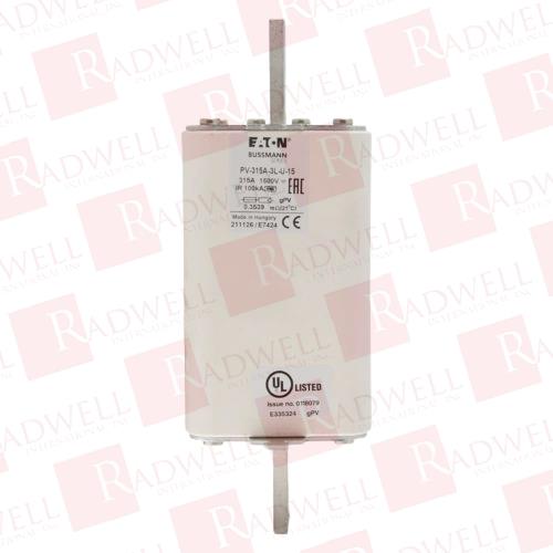 EATON CORPORATION PV-315A-3L-B-15