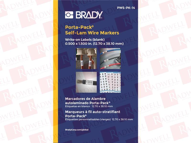 BRADY PWS-PK-14