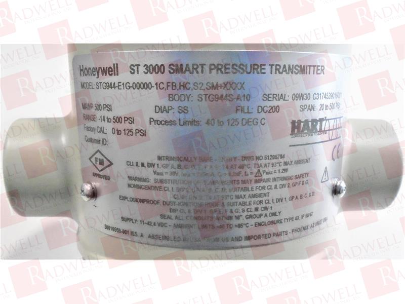 HONEYWELL STG944-E1G-00000-1C-FB-HC-S2-SM+XXXX