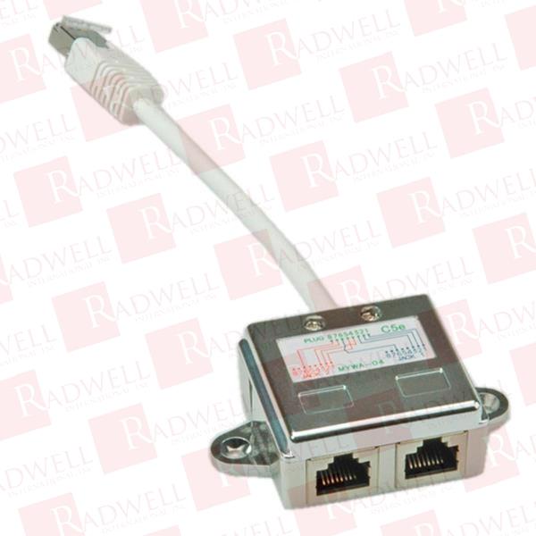 , Y-ADAPTER, RJ45, M TO 2X 10/100, STP