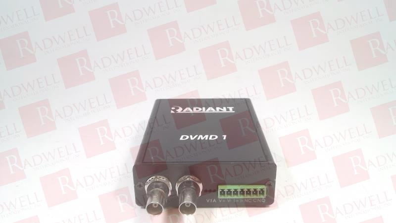 DIGITAL VIDEO MOTION DETECTOR, WITH SERIAL INTERFACE, DIGITAL VIDEO PROCESSOR, STANDALONE UNIT WITH DIGITAL SIGNAL PROCESSOR, 8-36VDC, 24 VAC, 7-PIN SCREW TERMINAL, VIDEO OUT/IN 75 OHM COAXI ...