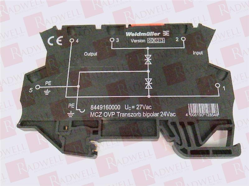 WEIDMULLER MCZ OVP TAZ DIODE 24VUC