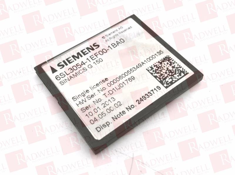 SIEMENS 6SL3054-1EF00-1BA0