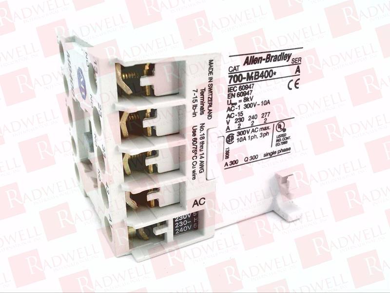 ALLEN BRADLEY 700-MB400A2