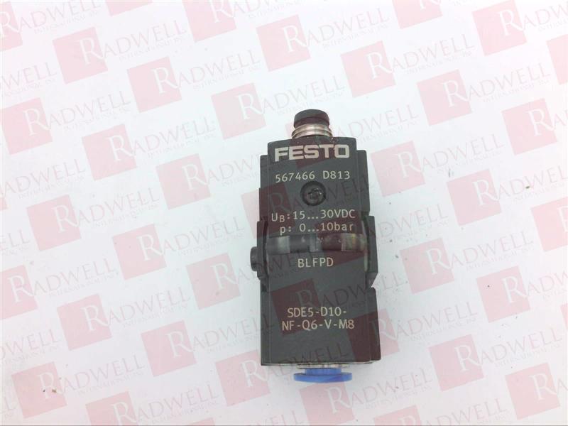 FESTO SDE5-D10-NF-Q6-V-M8