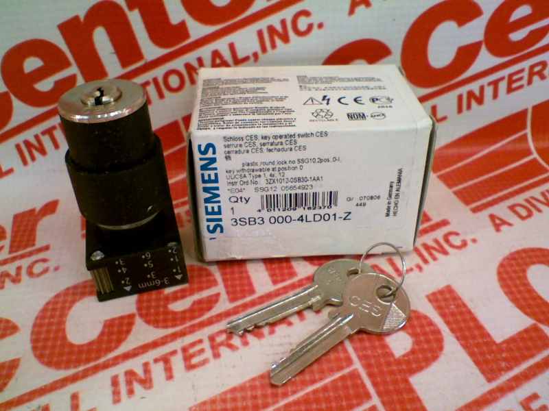 SIEMENS 3SB3000-4LD01-Z