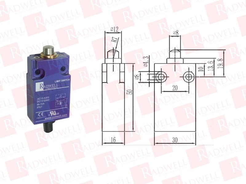 RADWELL VERIFIED SUBSTITUTE 91MCE1-P1B-SUB