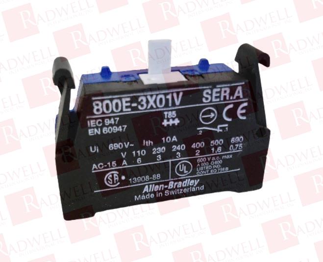 ALLEN BRADLEY 800E-3X01V