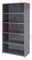 CLOSED SHELVING, STARTER KIT, 5SHELVES; SHELVING UNIT TYPE:CLOSED SHELVING; HEIGHT:99; WIDTH:24; LENGTH:36; SHELF UNIT MATERIAL:STEEL; LOAD CAPACITY:750LB; PRODUCT RANGE:- ROHS COMPLIANT: YE ...