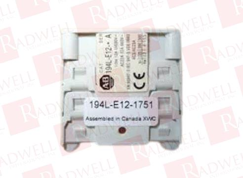ALLEN BRADLEY 194L-E12-1751