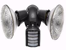 LUMINATOR 110 SENSOR +2 FLOODS 300W 120V + ROUND COVER BRONZE