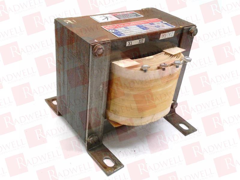  , TRANSFORMER, DRY TYPE, 240/480 V HIGH VOLTAGE, 120/268 V LOW VOLTAGE, 1 PHASE, 2 KVA